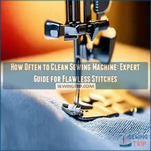 how often to clean sewing machine