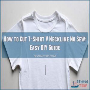 how to cut t shirt v neckline no sew how to cut t shirt v neckline no sew