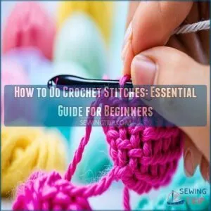 how to do crochet stitches