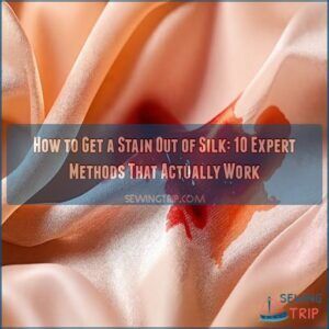 how to get a stain out of silk how to get a stain out of silk