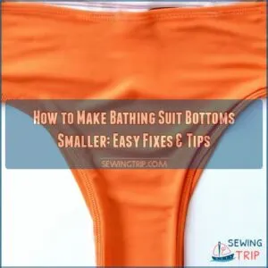 how to make bathing suit bottoms smaller