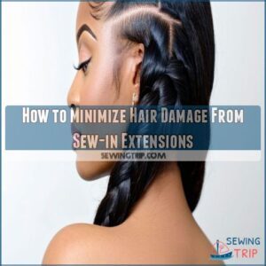 How to Minimize Hair Damage From Sew-in Extensions