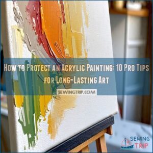 how to protect an acrylic painting