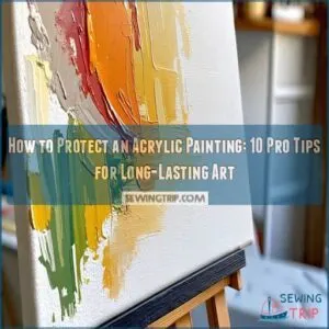 how to protect an acrylic painting