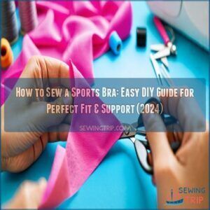 how to sew a sports bra how to sew a sports bra