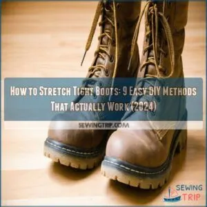 how to stretch tight boots