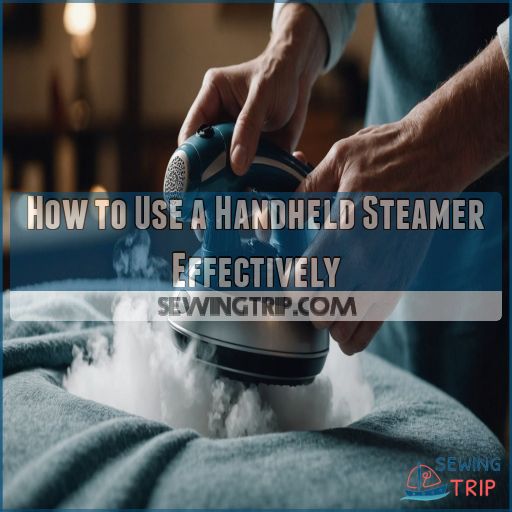 How to Use a Handheld Steamer Effectively