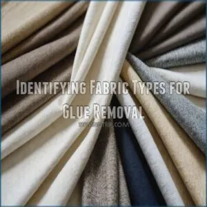 Identifying Fabric Types for Glue Removal