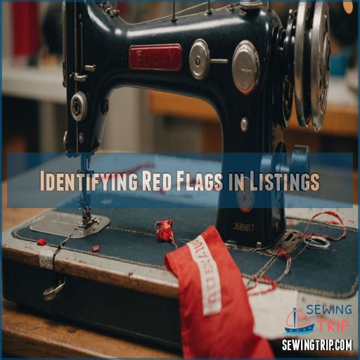 Identifying Red Flags in Listings