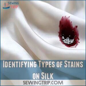 Identifying Types of Stains on Silk Identifying Types of Stains on Silk