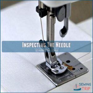 Inspecting The Needle Inspecting The Needle
