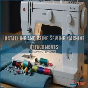 Installing and Using Sewing Machine Attachments