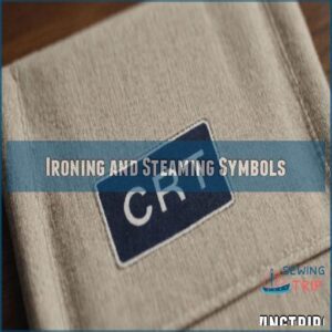 Ironing and Steaming Symbols