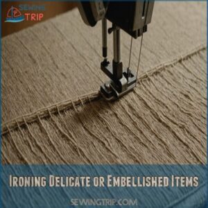 Ironing Delicate or Embellished Items