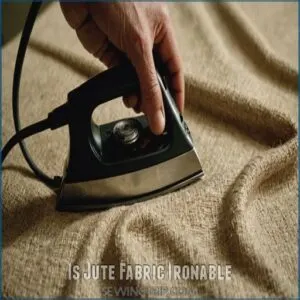 Is Jute Fabric Ironable