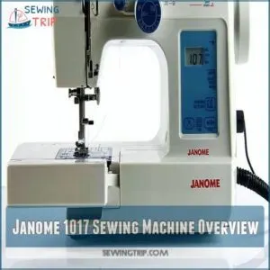 Janome 1017 Sewing Machine Overview