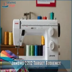 Janome 2212 Target Audience