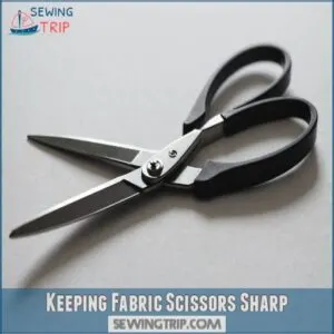 Keeping Fabric Scissors Sharp