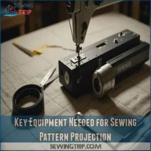 Key Equipment Needed for Sewing Pattern Projection