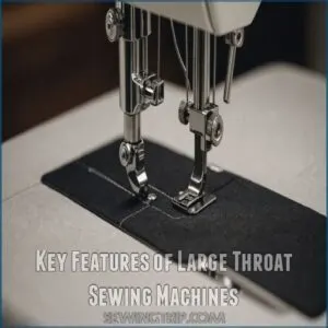 Key Features of Large Throat Sewing Machines