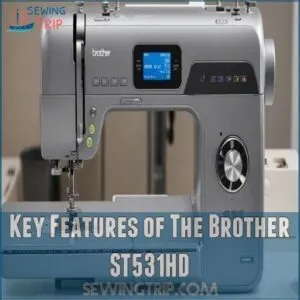 Key Features of The Brother ST531HD