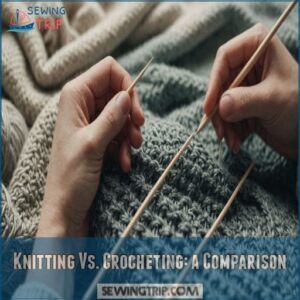 Knitting Vs. Crocheting: a Comparison