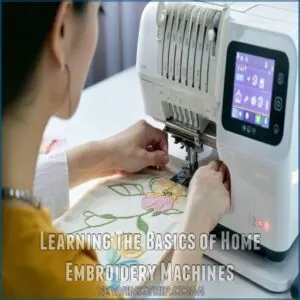 Learning The Basics of Home Embroidery Machines