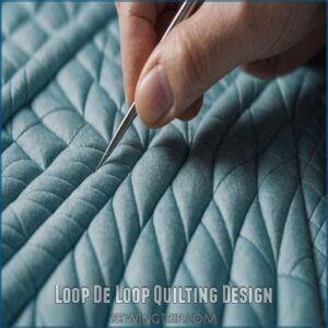 Loop De Loop Quilting Design