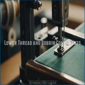 Lower Thread and Bobbin Components