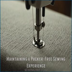 Maintaining a Pucker-Free Sewing Experience