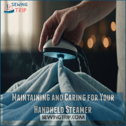 Maintaining and Caring for Your Handheld Steamer