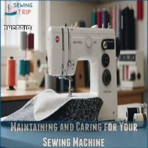 Maintaining and Caring for Your Sewing Machine