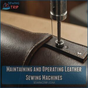 Maintaining and Operating Leather Sewing Machines