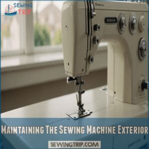 Maintaining The Sewing Machine Exterior