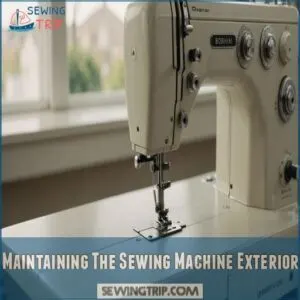 Maintaining The Sewing Machine Exterior