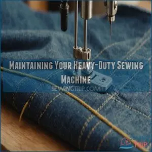 Maintaining Your Heavy-Duty Sewing Machine