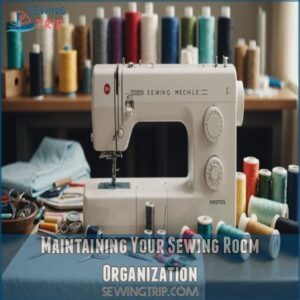 Maintaining Your Sewing Room Organization