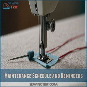 Maintenance Schedule and Reminders Maintenance Schedule and Reminders