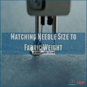 Matching Needle Size to Fabric Weight