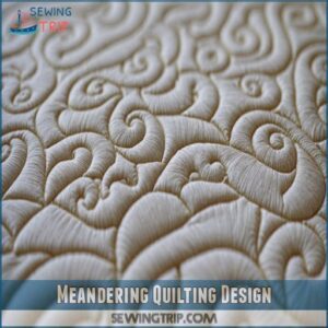 Meandering Quilting Design