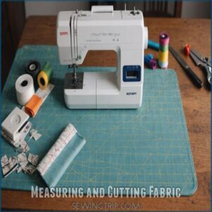 Measuring and Cutting Fabric