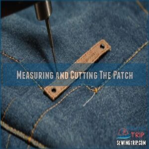 Measuring and Cutting The Patch