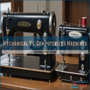 Mechanical Vs. Computerized Machines Mechanical Vs. Computerized Machines