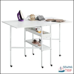 MELLCOM Height Adjustable Craft Table