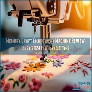 memory craft embroidery machine review