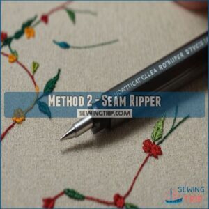 Method 2 - Seam Ripper