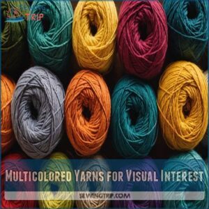 Multicolored Yarns for Visual Interest