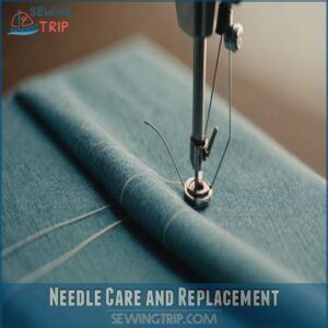 Needle Care and Replacement Needle Care and Replacement