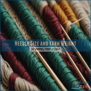 Needle Size and Yarn Weight Needle Size and Yarn Weight
