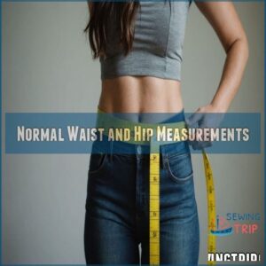 Normal Waist and Hip Measurements